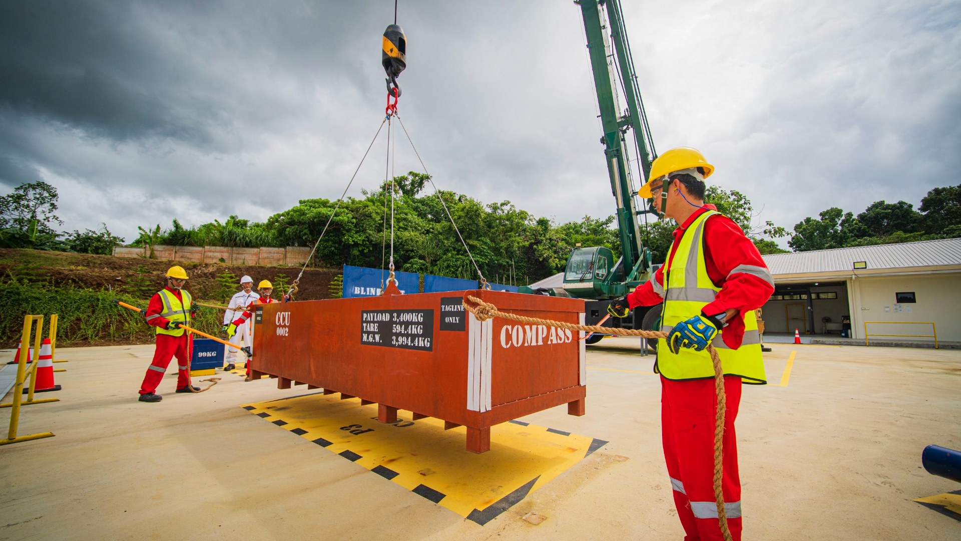 Lifting operations training ground